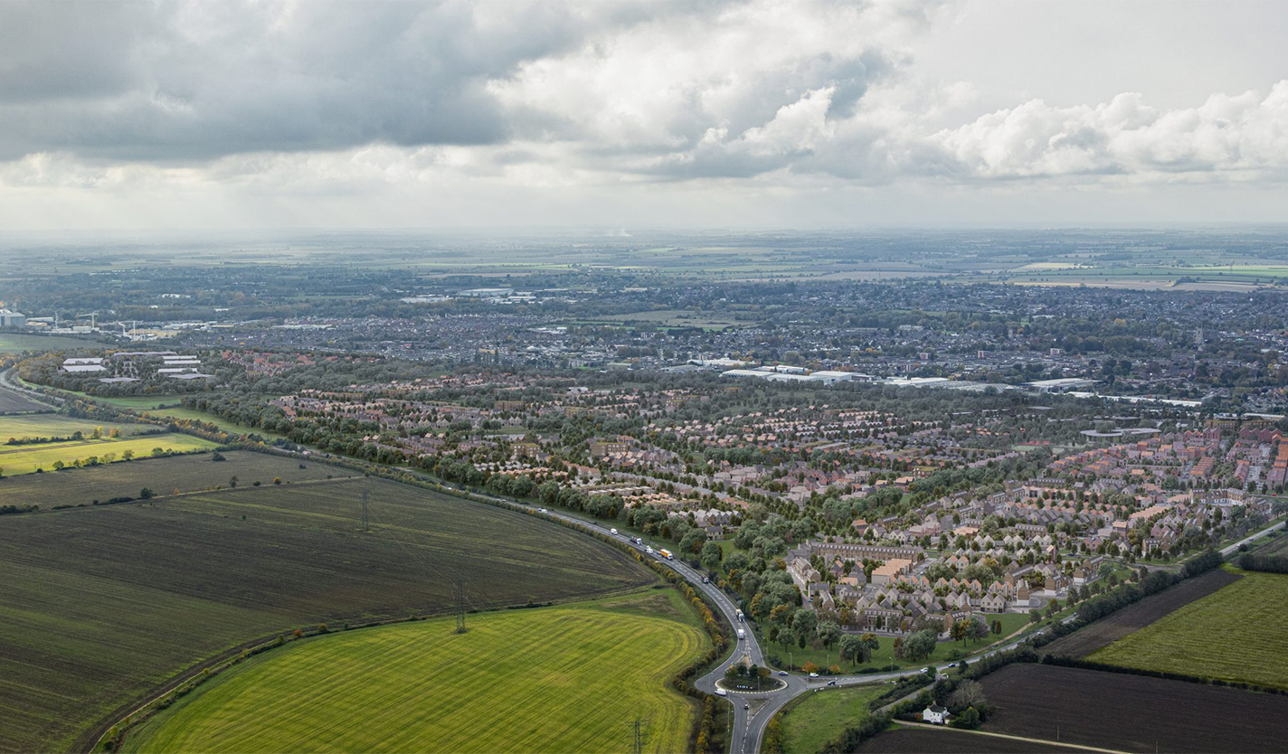 Wintringham site aerial view