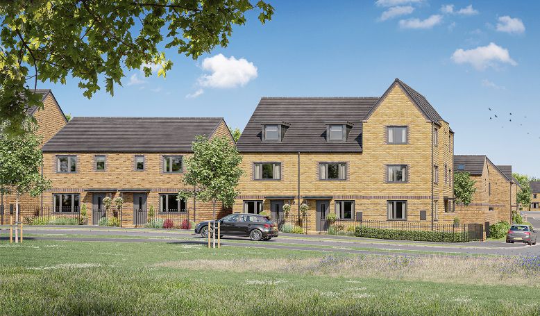 Barratt homes at Wintringham St Neots