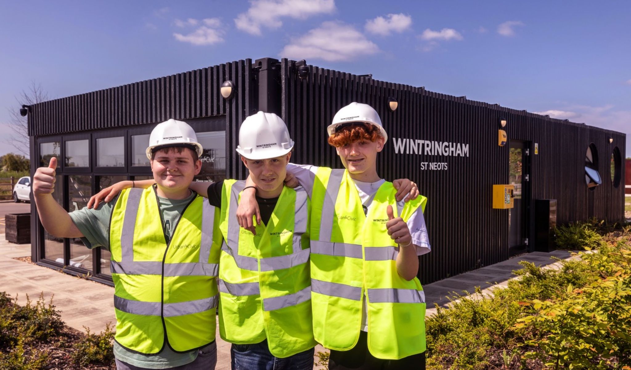 work experience teenagers at Wintringham