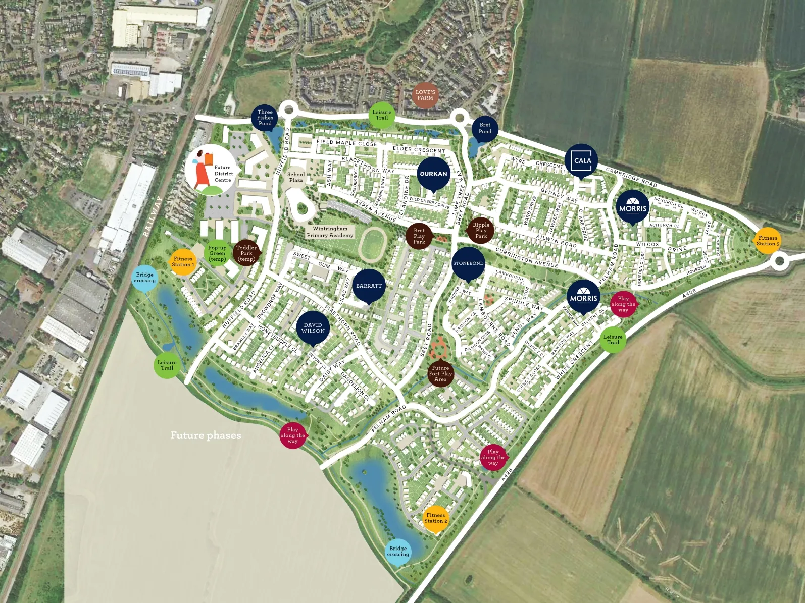 Street map of Wintringham