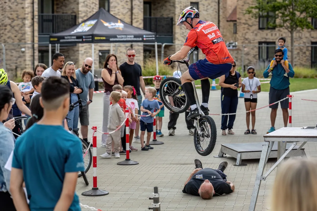 Wintringham on Wheels Stunt