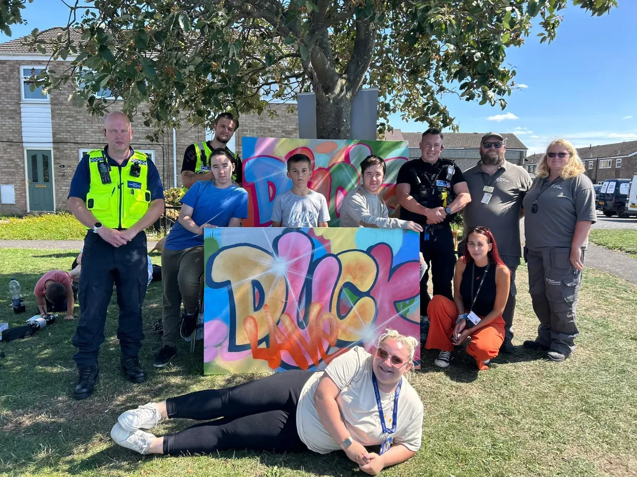 Featured image for “‘This Is Our Town Too’: Graffiti project gives young people  a creative voice”